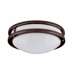 LED 14" two ring bronze ceiling surface light flush mount cool white 4000K dimmable LED-JR002L/BZ