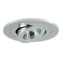 4" Low voltage recessed lighting fully adjustable chrome gimbal trim