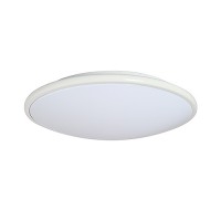 LED 13" white round euro design ceiling surface light flush mount cool white 4000K dimmable LED-M001WHT