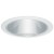 5" Recessed lighting clear chrome reflector white trim