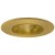2" Recessed lighting trim adjustable 35 degree tilt gold reflector polished brass trim