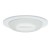 3" Low voltage recessed lighting frosted glass white metropolitan moon lite trim