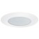 5" Recessed lighting shower trim with albalite lens