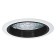 5" Recessed lighting fresnel lens black baffle white trim